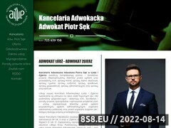 Miniaturka domeny www.adwokat-sekpiotr.pl