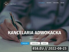 Miniaturka domeny www.adwokat-skupien.pl