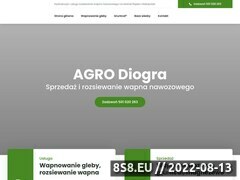 Miniaturka agrodiogra.pl (Sprzedaż i rozsiewanie wapna nawozowego)