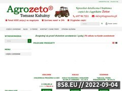 Miniaturka strony Agrozeto Tomasz Kałużny - części do Zetora