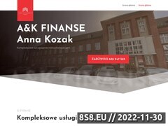 Miniaturka ak-nieruchomosci.pl (Kredyty, nieruchomości i ubezpieczenia)