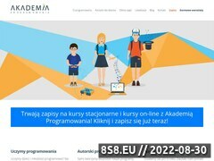 Miniaturka domeny www.akademiaprogramowania.pl