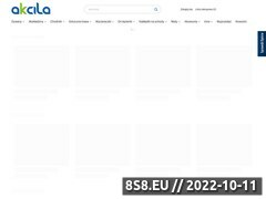 Miniaturka akcila.sklep.pl (Sklep z dywanami i wykładzinami - Akcila)