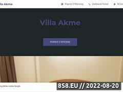 Zrzut strony Pensjonaty Gdańsk - Villa Akme
