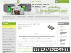 Miniaturka domeny www.akumulatory-zelowe.pl