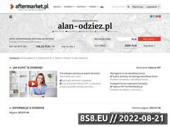 Miniaturka domeny www.alan-odziez.pl