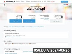 Miniaturka domeny www.alelokale.pl