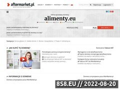 Miniaturka alimenty.eu (Alimenty.eu - serwis dla każdego kto szuka informacji o alimentach!)