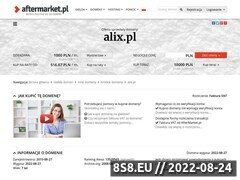 Miniaturka domeny www.alix.pl