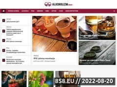 Miniaturka strony Alkoholizm i inne uzalenienia - portal spoecznociowy