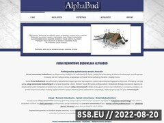 Miniaturka domeny alphabud.pl