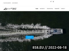 Miniaturka alutecboats.com (Produkcja łodzi aluminiowych Alutec Boats)