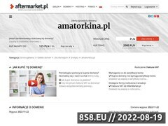 Miniaturka domeny www.amatorkina.pl