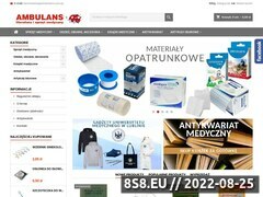 Miniaturka domeny www.ambulans.com.pl