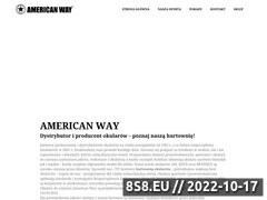 Miniaturka domeny www.americanway.com.pl