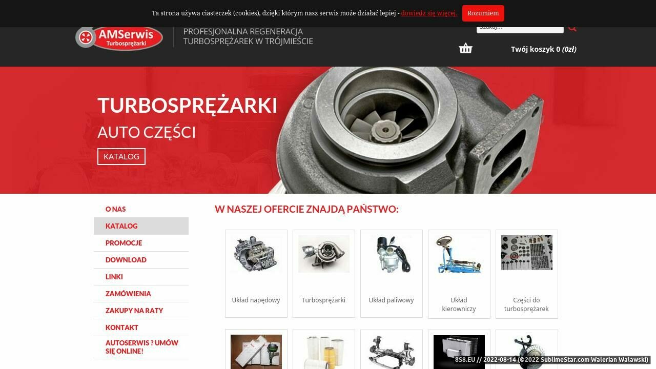 Turbosprężarki - regeneracja i naprawa (strona www.amserwis.pl - Amserwis.pl)