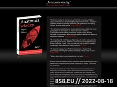 Miniaturka anatomiawladzy.pl (Eryk Mistewicz, Michał Karnowski "ANATOMIA WŁADZY")