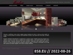 Zrzut strony Andeco Projektowanie Wnętrz i Ogrodów