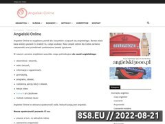 Miniaturka www.angielski-online.pl (Angielski Online - nauka angielskiego dla każdego)