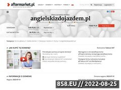Miniaturka domeny www.angielskizdojazdem.pl
