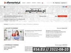 Miniaturka domeny www.anglistyka.pl