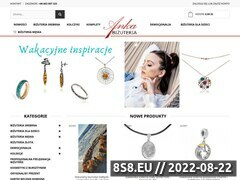 Miniaturka ankabizuteria.pl (<strong>biżuteria srebrna</strong> i kolczyki srebrne dla kobiet)