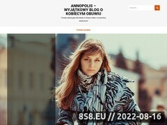 Miniaturka annopolis.com.pl (Butik z odzieżą włoską i galanterią - Annopolis Boutique)