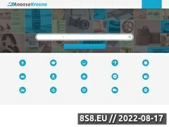 Miniaturka www.anonse-krosno.pl (Portal z darmowymi ogłoszeniami lokalnymi Krosno)