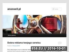 Miniaturka domeny anonsell.pl