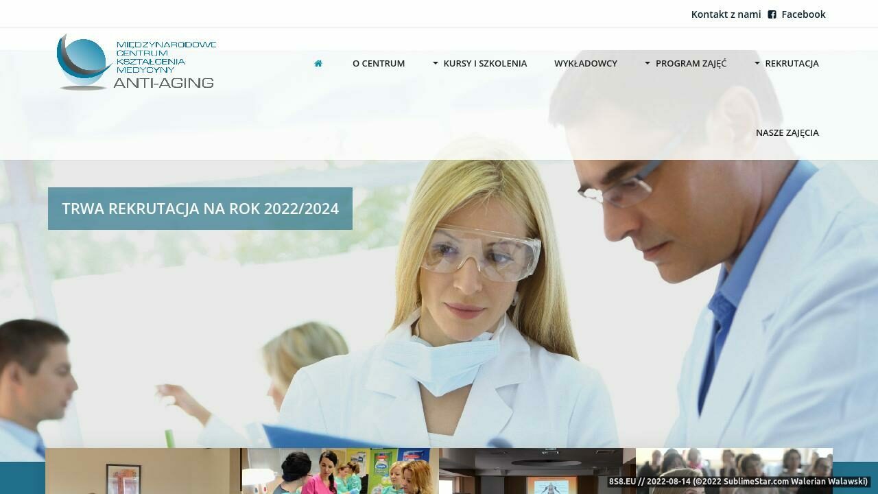 Zrzut ekranu Medycyna anti-aging