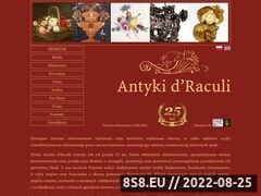 Miniaturka antykidraculi.com (Galeria antyków i dzieł sztuki)