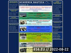 Miniaturka www.anw.pl (Obozy żeglarskie - <strong>rejs</strong>y morskie - Academia Nautica)