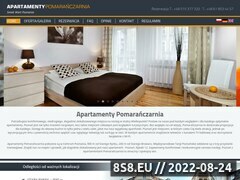 Miniaturka domeny www.apartamenty-pomaranczarnia.pl