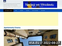 Miniaturka strony Apartamenty Cinema Wrocaw - apartamentycinema.pl