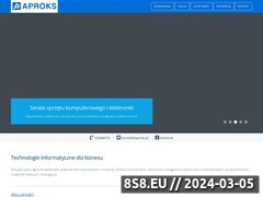 Miniaturka aproks.pl (Kasy fiskalne i programy dla <strong>firm</strong>)