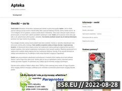 Miniaturka strony Apteka on-line