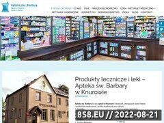 Miniaturka www.aptekaswbarbary.pl (Apteka Knurów to artykuły higieniczne Knurów)