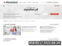 Miniaturka domeny aqualux.pl