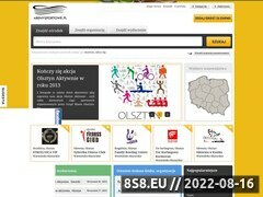Miniaturka www.arenysportowe.pl (Odnajdź obiekty sportowe w Polsce - Arenysportowe.pl)