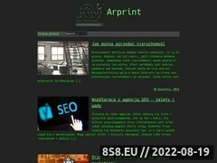 Miniaturka domeny arprint.com.pl