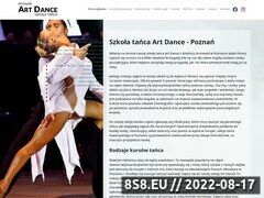 Miniaturka art-dance.com.pl (Szkoła tańca ArtDance w Poznaniu)