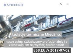 Miniaturka artechnikizolacje.pl (ARTECHNIK Izolacje)