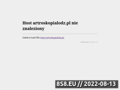 Miniaturka artroskopialodz.pl (Profesjonalne zabiegi operacyjne)