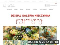 Miniaturka www.artwilk.pl (Pisanki, bombki ręcznie malowane, rękodzieło i obrazy)