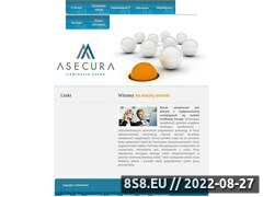 Zrzut strony ASECURA likwidacja szkód