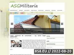 Miniaturka domeny www.asg-militaria.pl