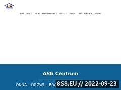 Miniaturka strony ASG Centrum - okna, drzw, bramy, rolety - sprzeda i monta
