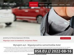 Miniaturka domeny www.aster-wynajem.pl