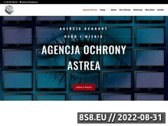 Miniaturka strony Astrea - Biuro Ochrony