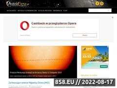 Miniaturka astroflesz.pl (Astronomia - Portal astronomiczny - Astroflesz.pl)